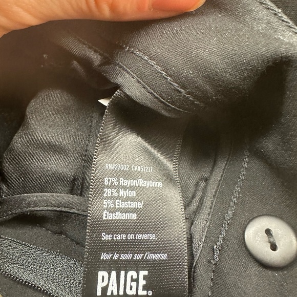 Paige black pants - Picture 4 of 6